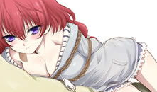 动漫美女被绑,动漫美女的惊心动魄冒险之旅